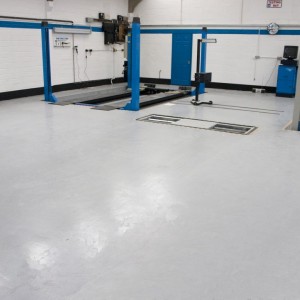 Floor coated with Conseal Primer, then 2 x coats of Conseal LSC